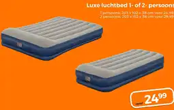 Trekpleister Luxe luchtbed 1- of 2-persoons aanbieding