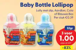 Die Grenze Baby bottle lollipop aanbieding