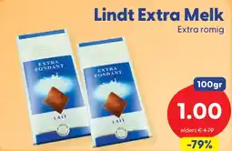 Die Grenze Lindt extra melk aanbieding
