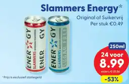 Die Grenze Slammers Energy aanbieding