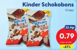 Die Grenze Kinder schokobons crispy aanbieding