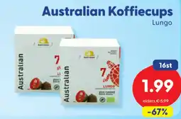Die Grenze Australian koffiecup lungo aanbieding
