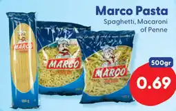 Die Grenze Marco Pasta Spaghetti, Macaroni of Penne aanbieding