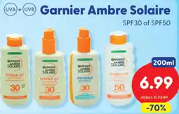 Die Grenze Garnier ambre solaire aanbieding