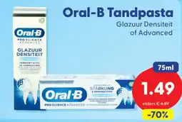 Die Grenze Oral-B tandpasta aanbieding