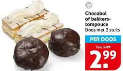 Hoogvliet Chocobol of bakkers tompouce aanbieding
