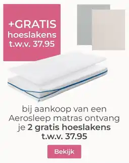 Prenatal Aerosleep matras aanbieding