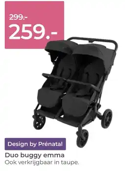 Prenatal Prénatal duo buggy emma aanbieding