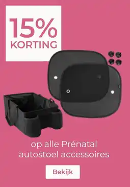 Prenatal Prénatal autostoel accessoires aanbieding