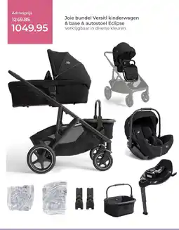 Prenatal Joie bundel versiti kinderwagen & base & autostoel eclipse aanbieding