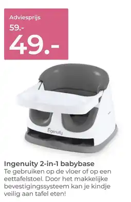 Prenatal Figenuity 2-in-1 babybase aanbieding