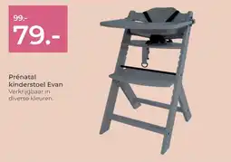 Prenatal Prénatal kinderstoel Evan aanbieding