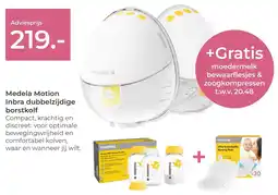 Prenatal Medela Motion Inbra dubbelzijdige borstkolf aanbieding
