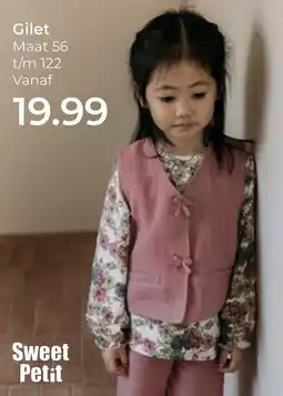 Prenatal Sweet Petit Gilet aanbieding