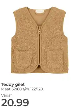 Prenatal Teddy gilet aanbieding