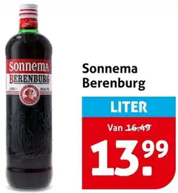 Hoogvliet Sonnema Berenburg aanbieding