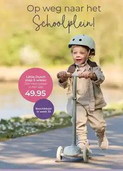 Prenatal Little dutch step 3 wieler aanbieding