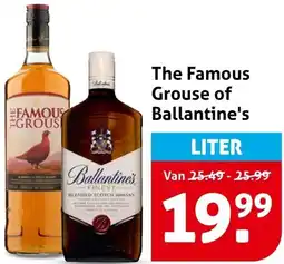 Hoogvliet The Famous Grouse of Ballantine's aanbieding