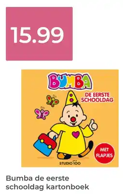 Prenatal Bumba de eerste schooldag kartonboek aanbieding