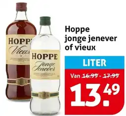 Hoogvliet Hoppe jonge jenever of vieux aanbieding