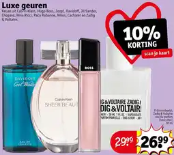 Kruidvat Luxe geuren aanbieding
