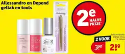 Kruidvat Allessandro en Depend gellak en tools aanbieding