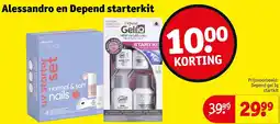 Kruidvat Alessandro en Depend starterkit aanbieding