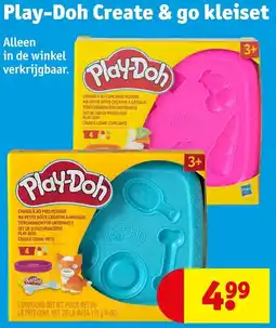 Kruidvat Play-Doh Create & go kleiset aanbieding