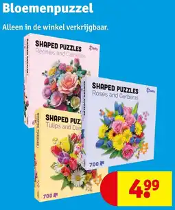 Kruidvat Bloemenpuzzel aanbieding
