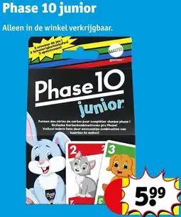 Kruidvat Phase 10 junior aanbieding