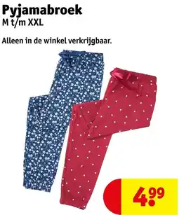 Kruidvat Pyjamabroek aanbieding