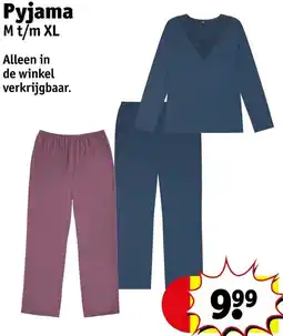 Kruidvat Pyjama aanbieding