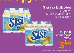 Trekpleister Sisi no bubbles aanbieding