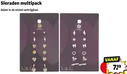 Kruidvat Sieraden multipack aanbieding