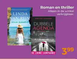 Trekpleister Roman en thriller aanbieding
