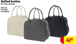 Kruidvat Quilted koeltas aanbieding