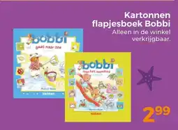 Trekpleister Kartonnen flapjesboek Bobbi aanbieding