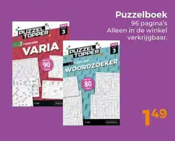 Trekpleister Puzzelboek aanbieding