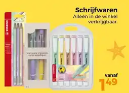 Trekpleister Schrijfwaren aanbieding