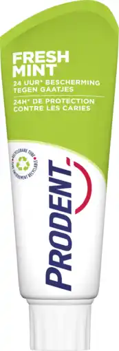 Dirk Prodent Tandpasta fresh mint aanbieding