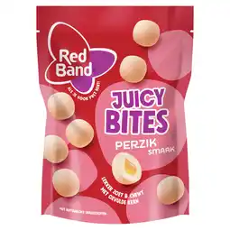 Dirk Red Band Bites peach aanbieding