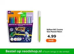 The Read Shop Stiften bic cosmo pastel/neon aanbieding