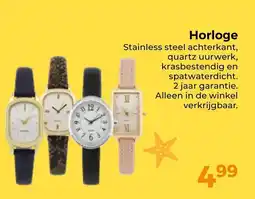 Trekpleister Horloge aanbieding