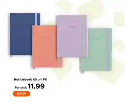 The Read Shop Notitieboek A5 uni PU aanbieding