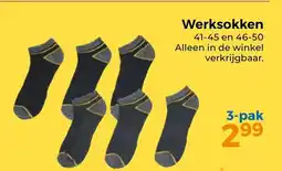 Trekpleister Werksokken aanbieding
