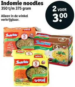 Kruidvat Indomie noodles aanbieding