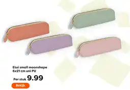 The Read Shop Etui small moonshape uni PU aanbieding