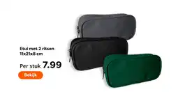 The Read Shop Etui met 2 ritsen aanbieding