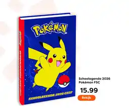 The Read Shop Schoolagenda 2026 Pokémon FSC aanbieding