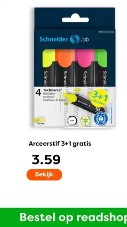 The Read Shop Arceerstif aanbieding
